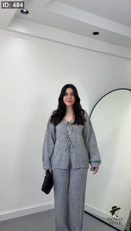 طقم صوف قطعتين